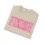 FINISH Christian Runner T-Shirt (Pink)