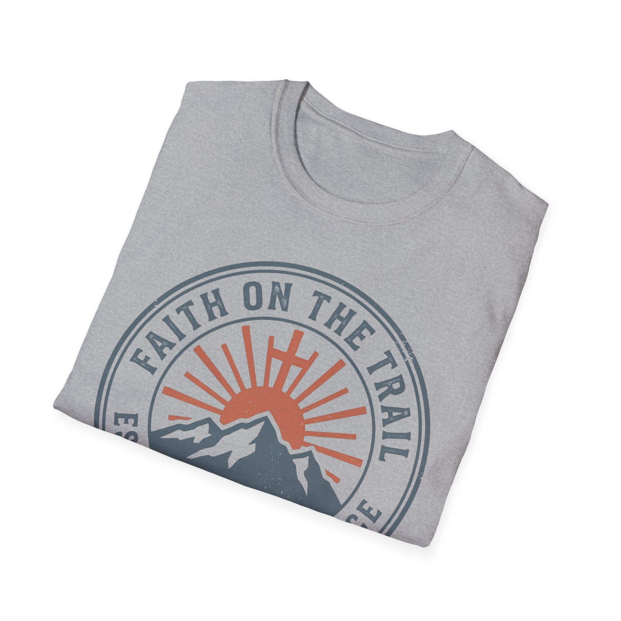 Faith on the Trail Christian Runner T-Shirt