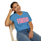 FINISH Christian Runner T-Shirt (Pink)