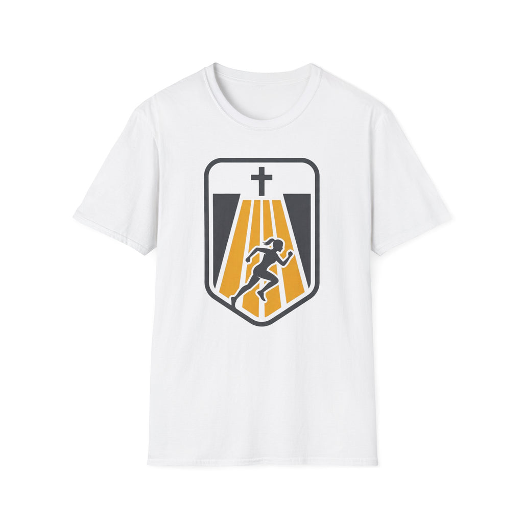 Faithful Start Christian Runner T-Shirt (Female)