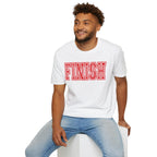 FINISH Christian Runner T-Shirt (Red)