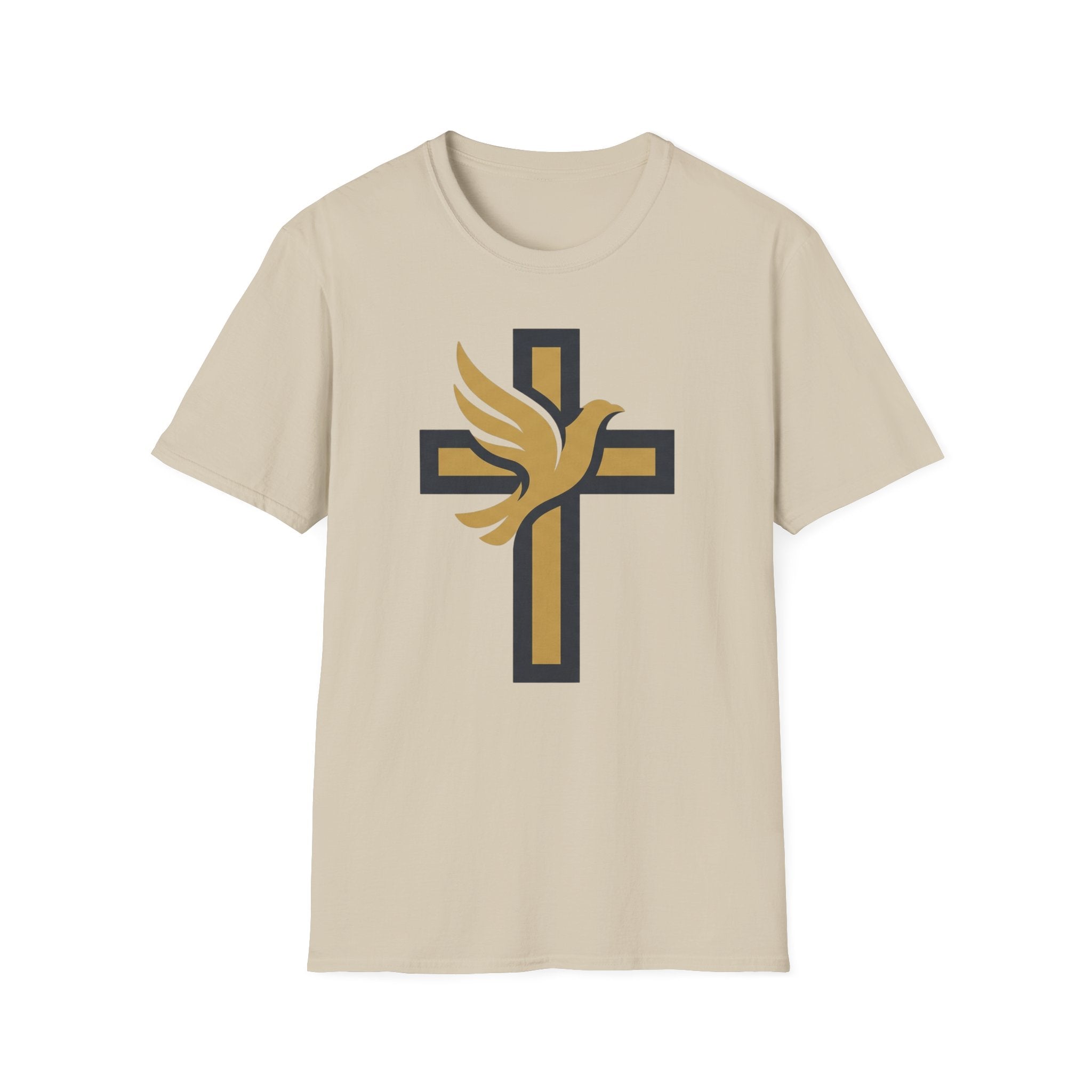 Cross & Dove Christian Runner T-Shirt