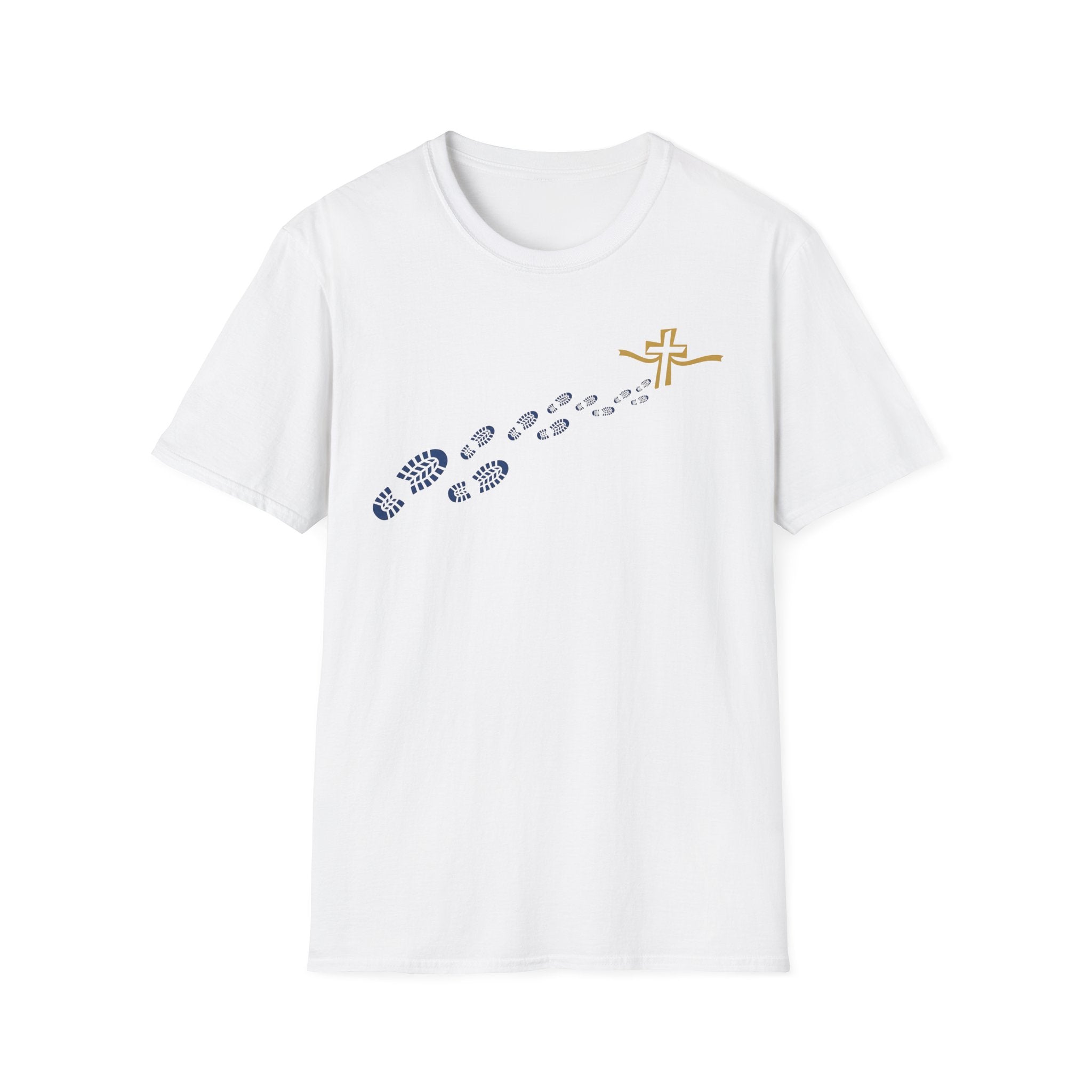 Follow Him Christian Runner T-Shirt