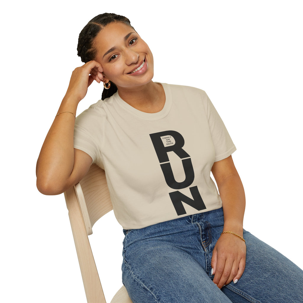 Run Firmly on the Path Christian Runner T-Shirt