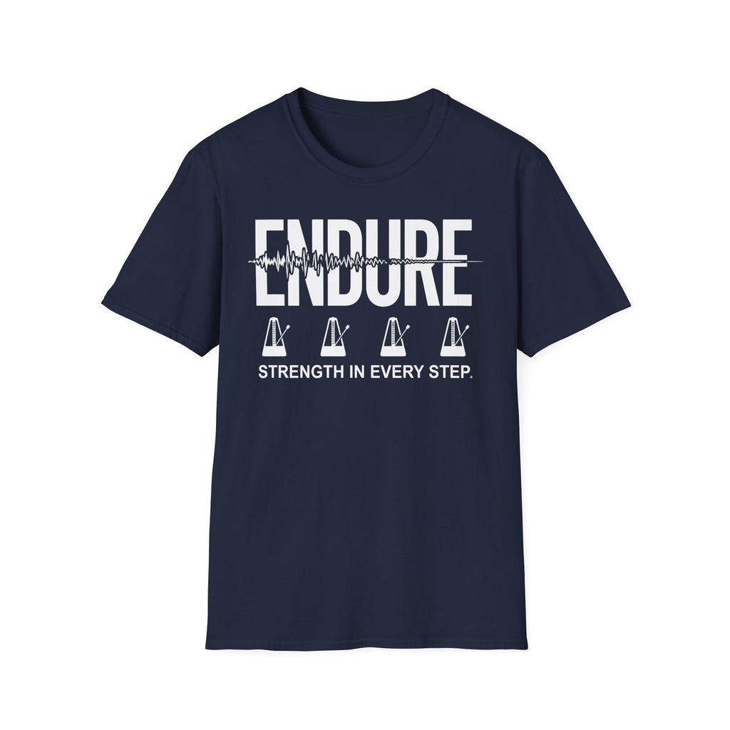 Endure: Strength in Every Step Christian Runner T-Shirt