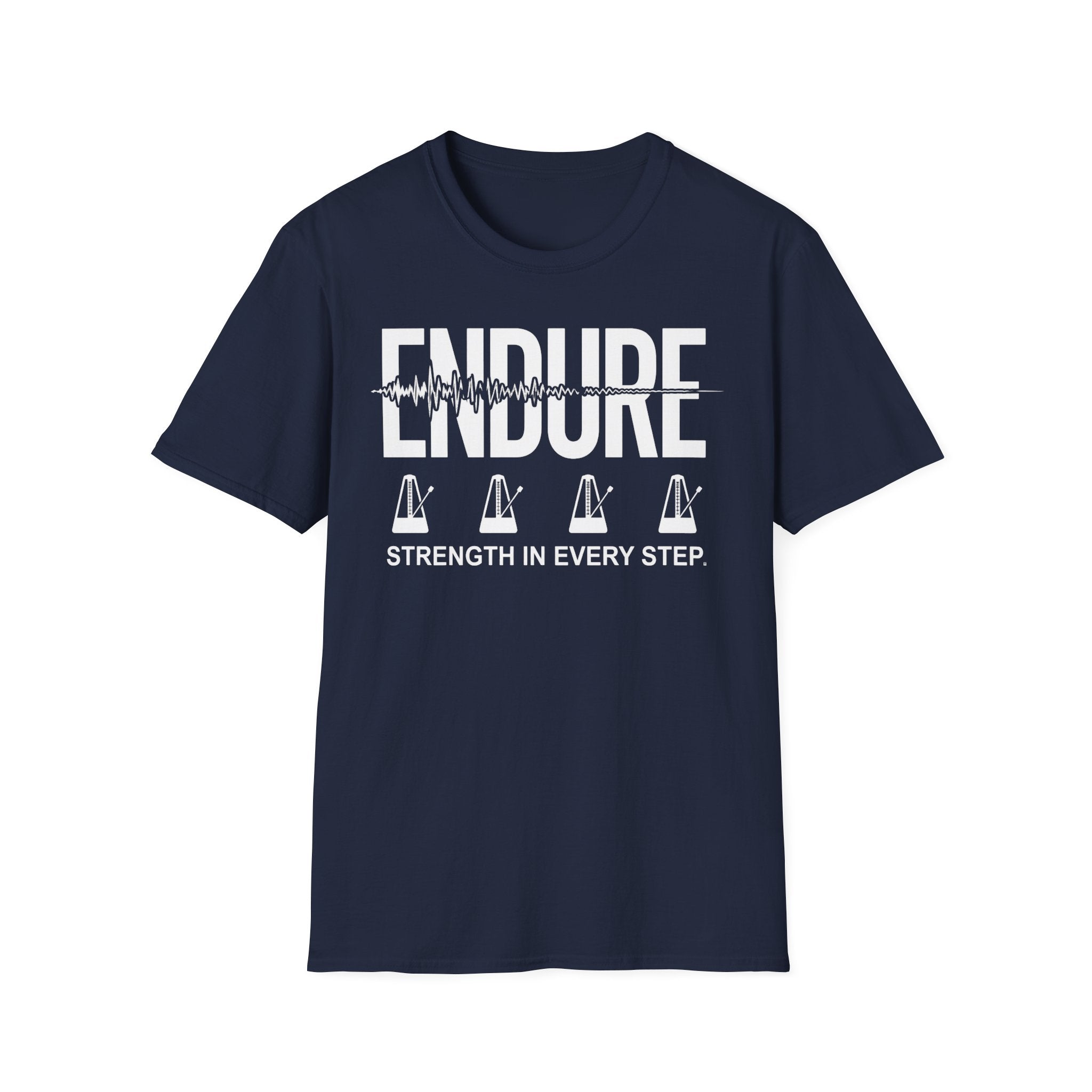 Endure: Strength in Every Step Christian Runner T-Shirt