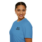 Mile & Mission - Run with Discipline Christian Runner T-Shirt