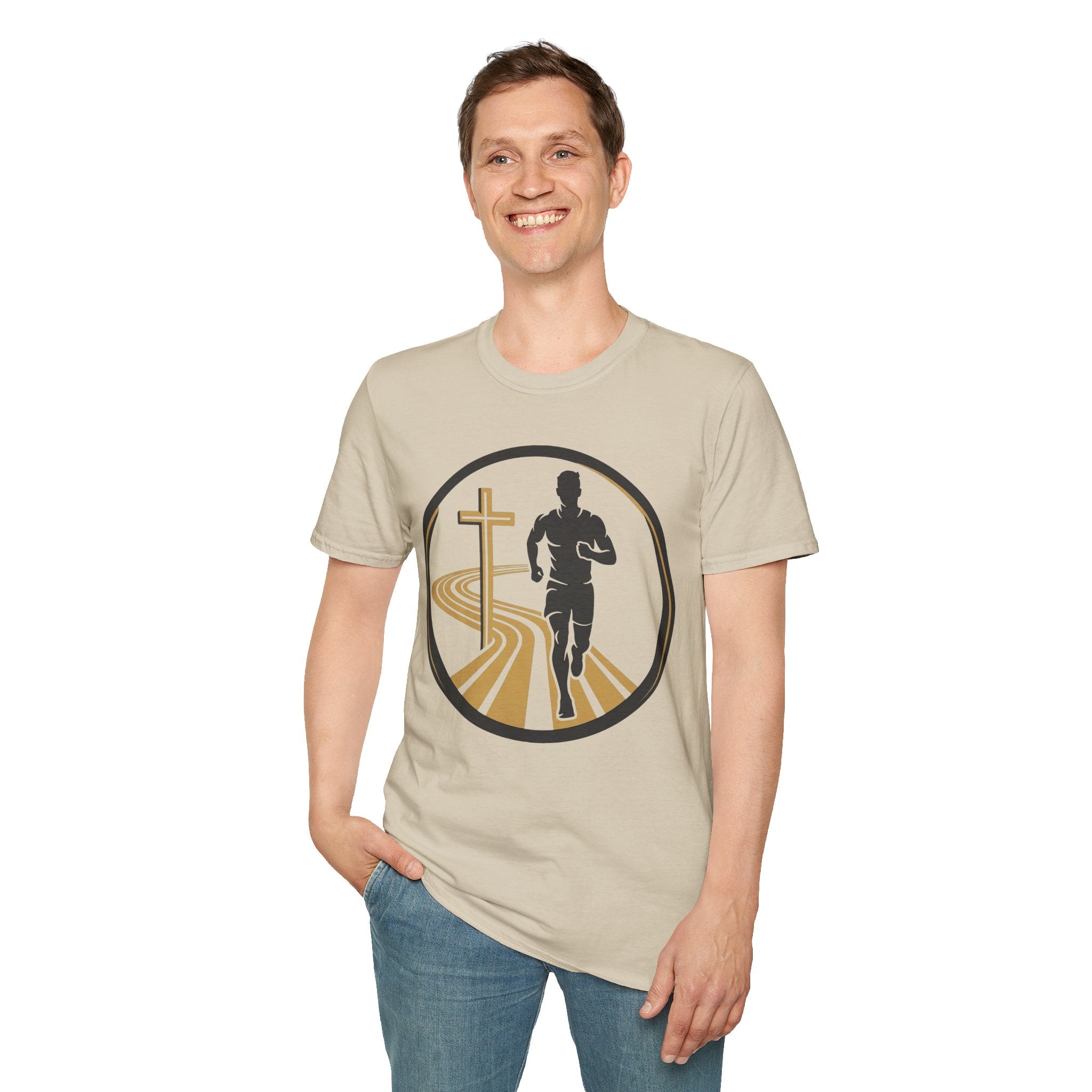 Guided Crossmark Christian Runner T-Shirt