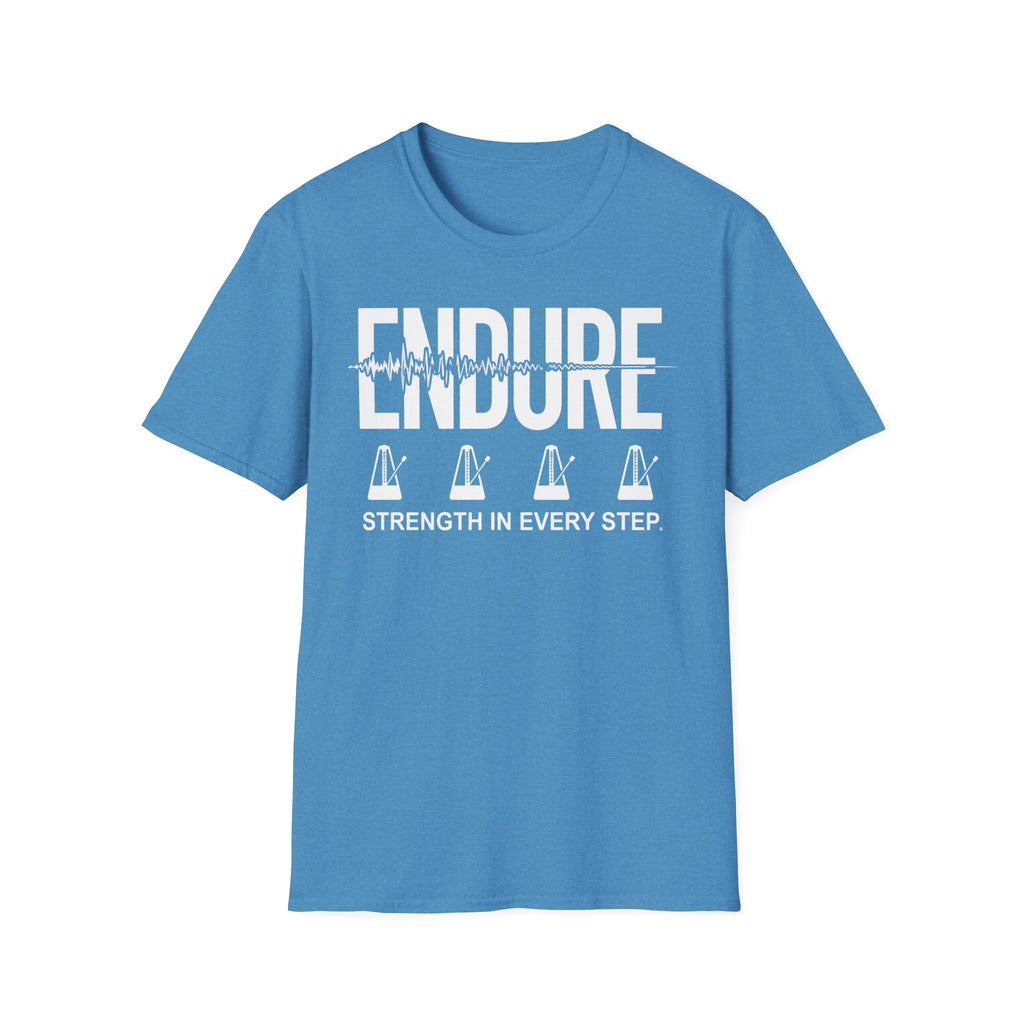 Endure: Strength in Every Step Christian Runner T-Shirt