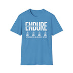 Endure: Strength in Every Step Christian Runner T-Shirt