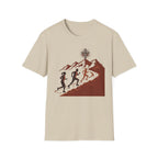 From the Valley to the Mountaintop Christian Runner T-Shirt