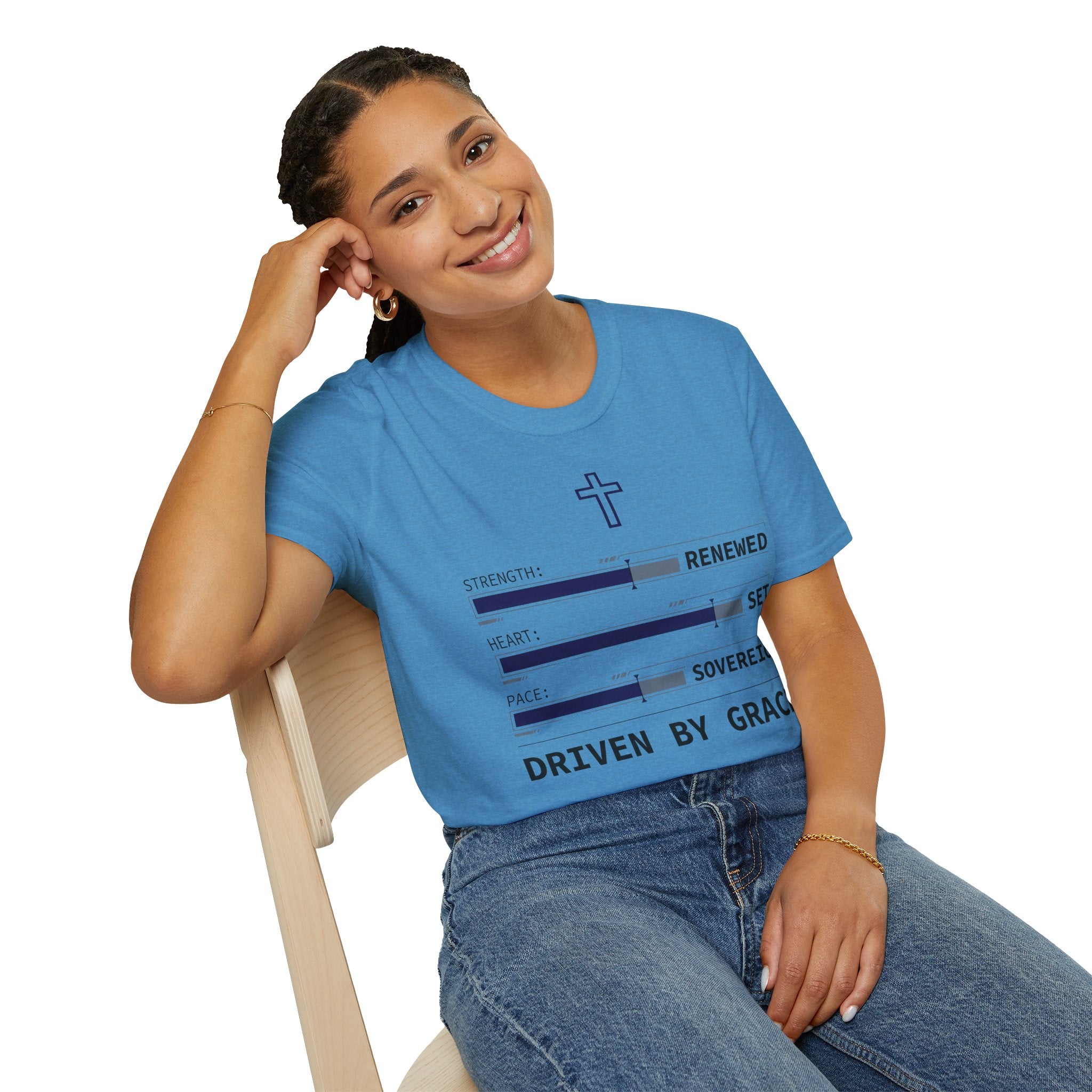 Driven by Grace Christian Runner T-Shirt