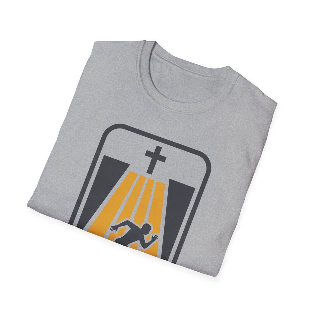 Faithful Start Christian Runner T-Shirt (Male)