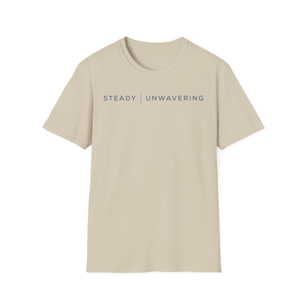 Steady Unwavering Christian Runner T-Shirt
