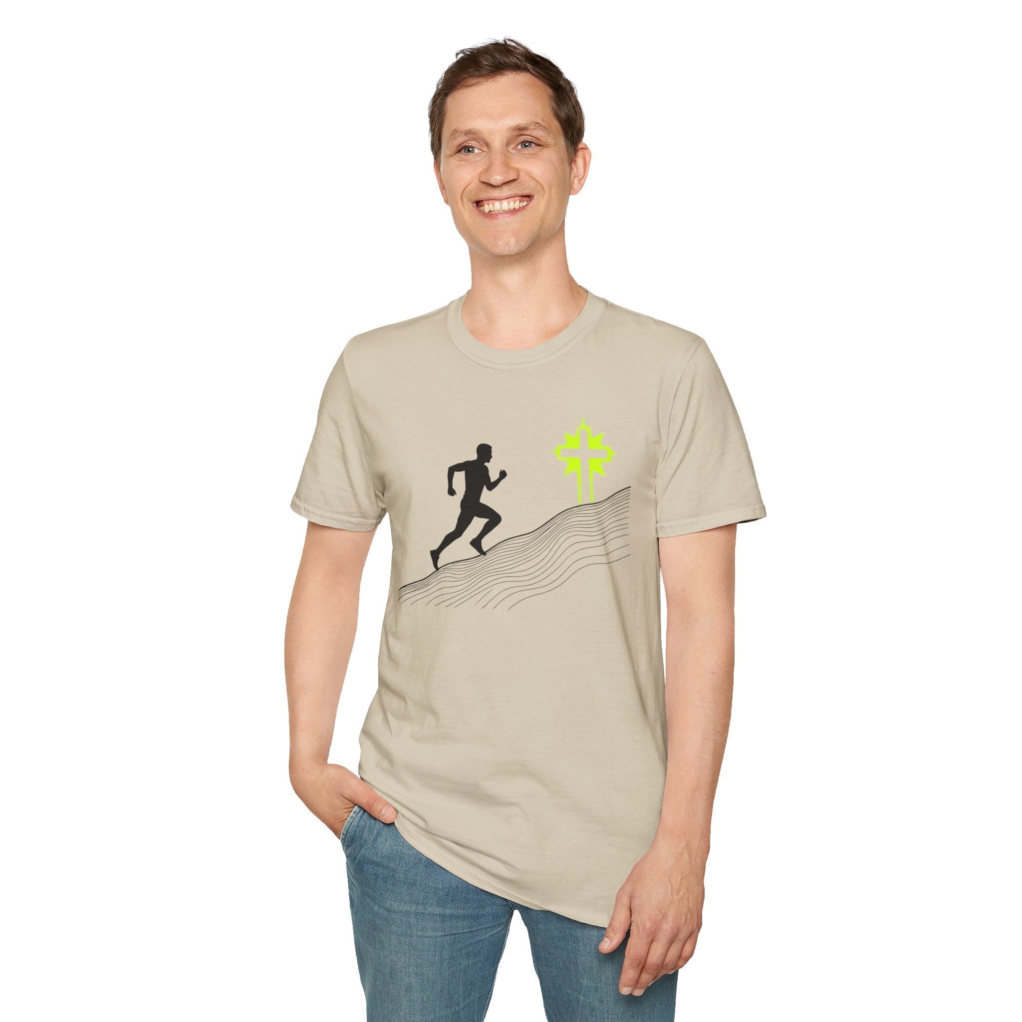 Upward Endurance Christian Runner T-Shirt