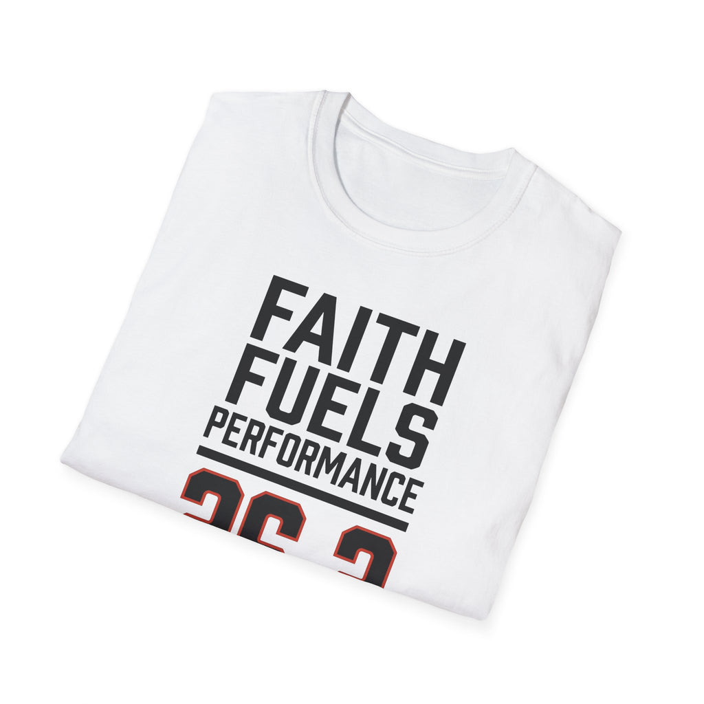 26.2 Faith Fuels Performance Christian Runner T-Shirt