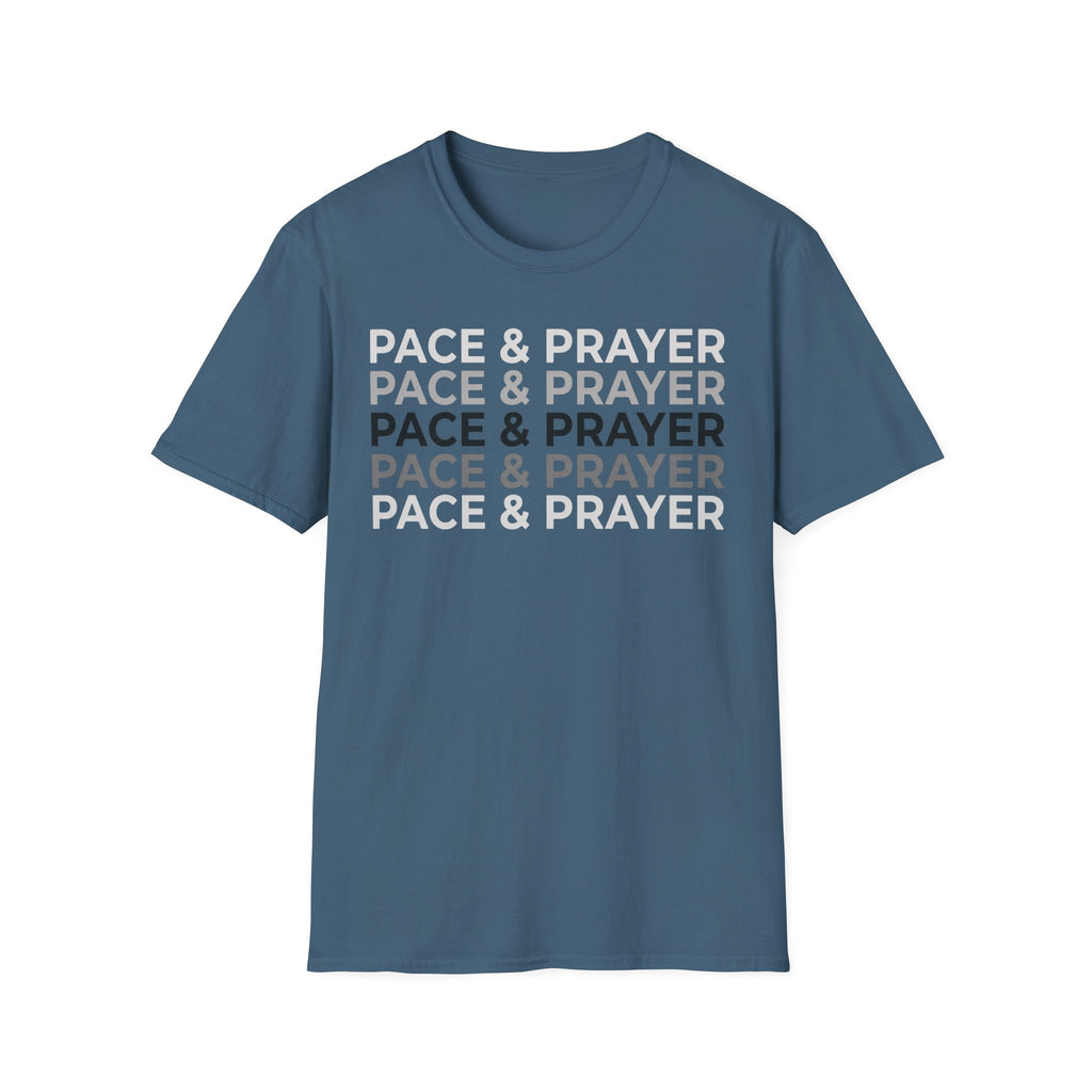Pace & Prayer Christian Runner T-Shirt