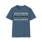Pace & Prayer Christian Runner T-Shirt