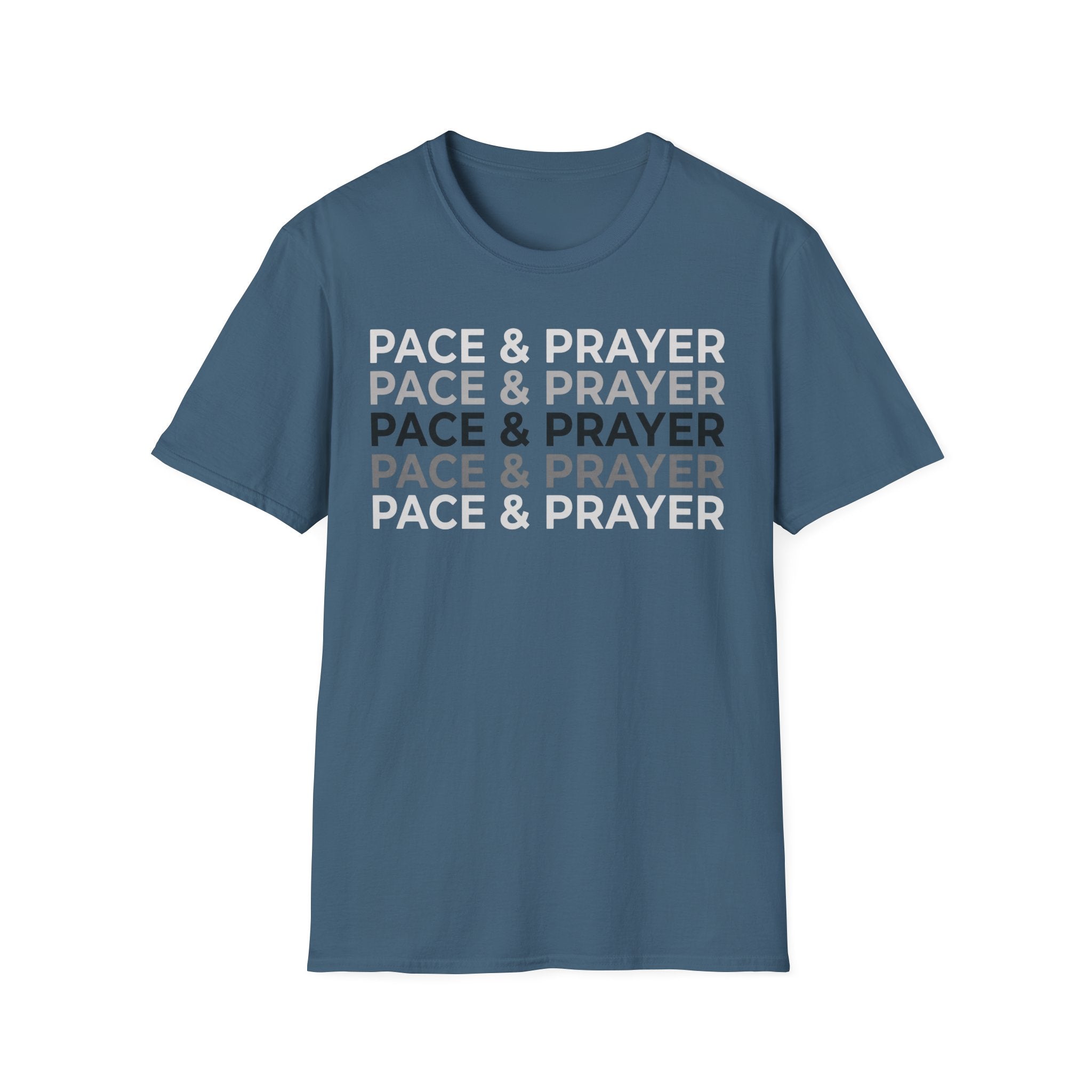 Pace & Prayer Christian Runner T-Shirt