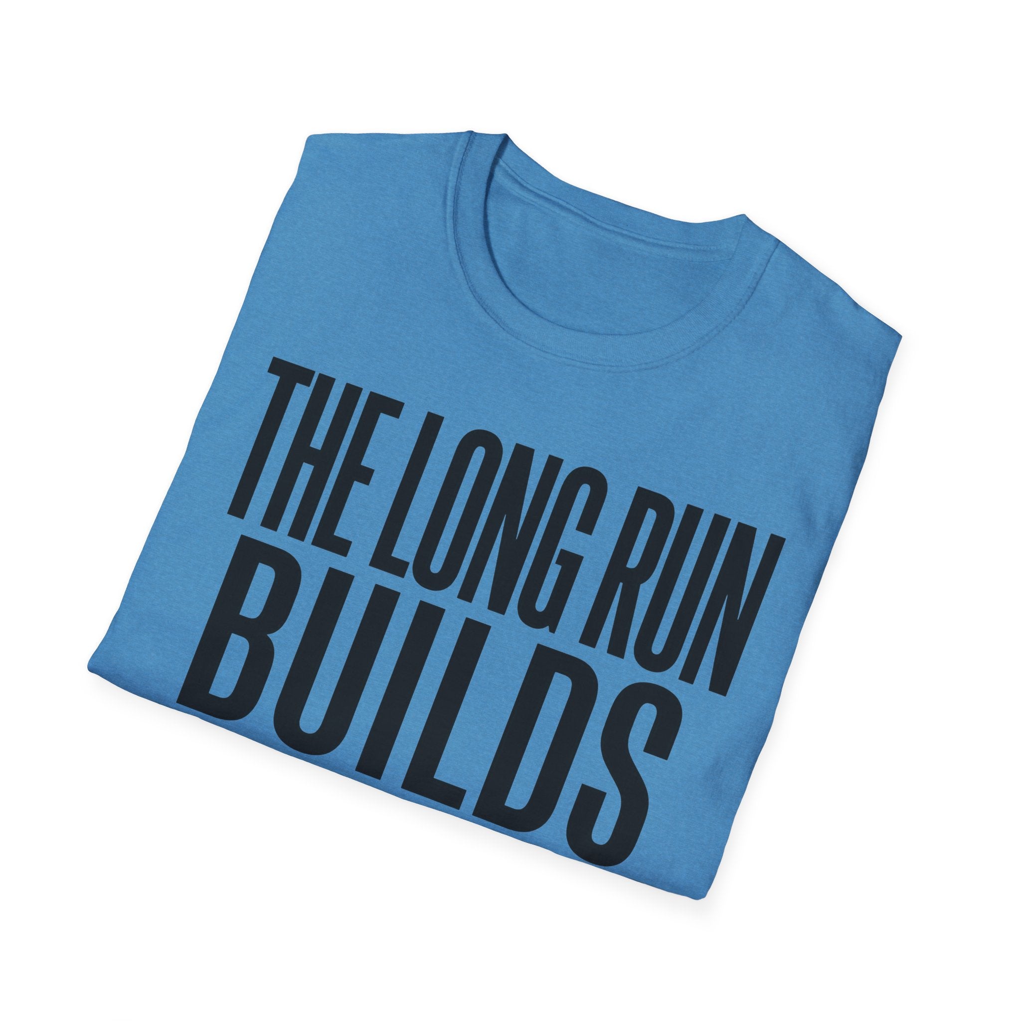 The Long Run Builds Faith Christian Runner T-Shirt