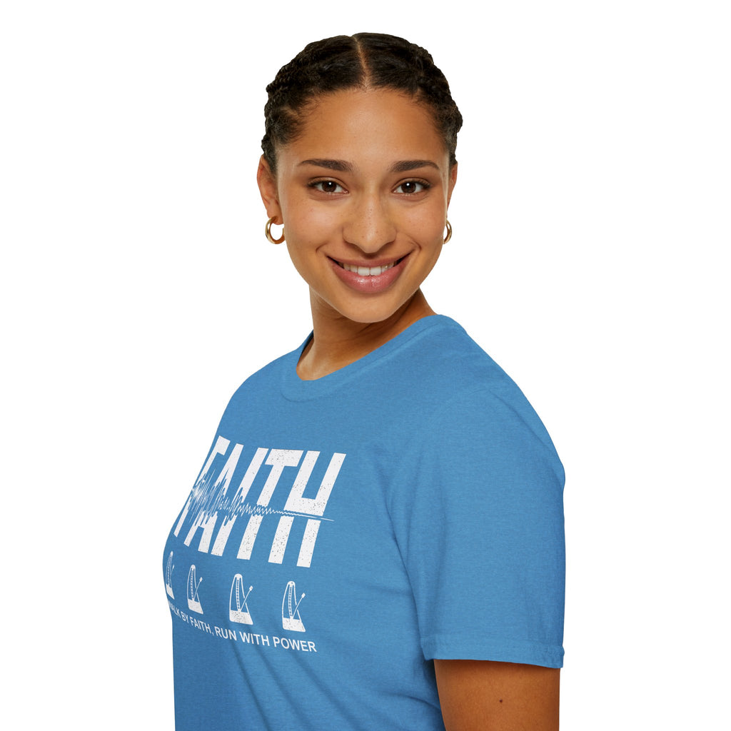 Beat of Faith Christian Runner T-Shirt