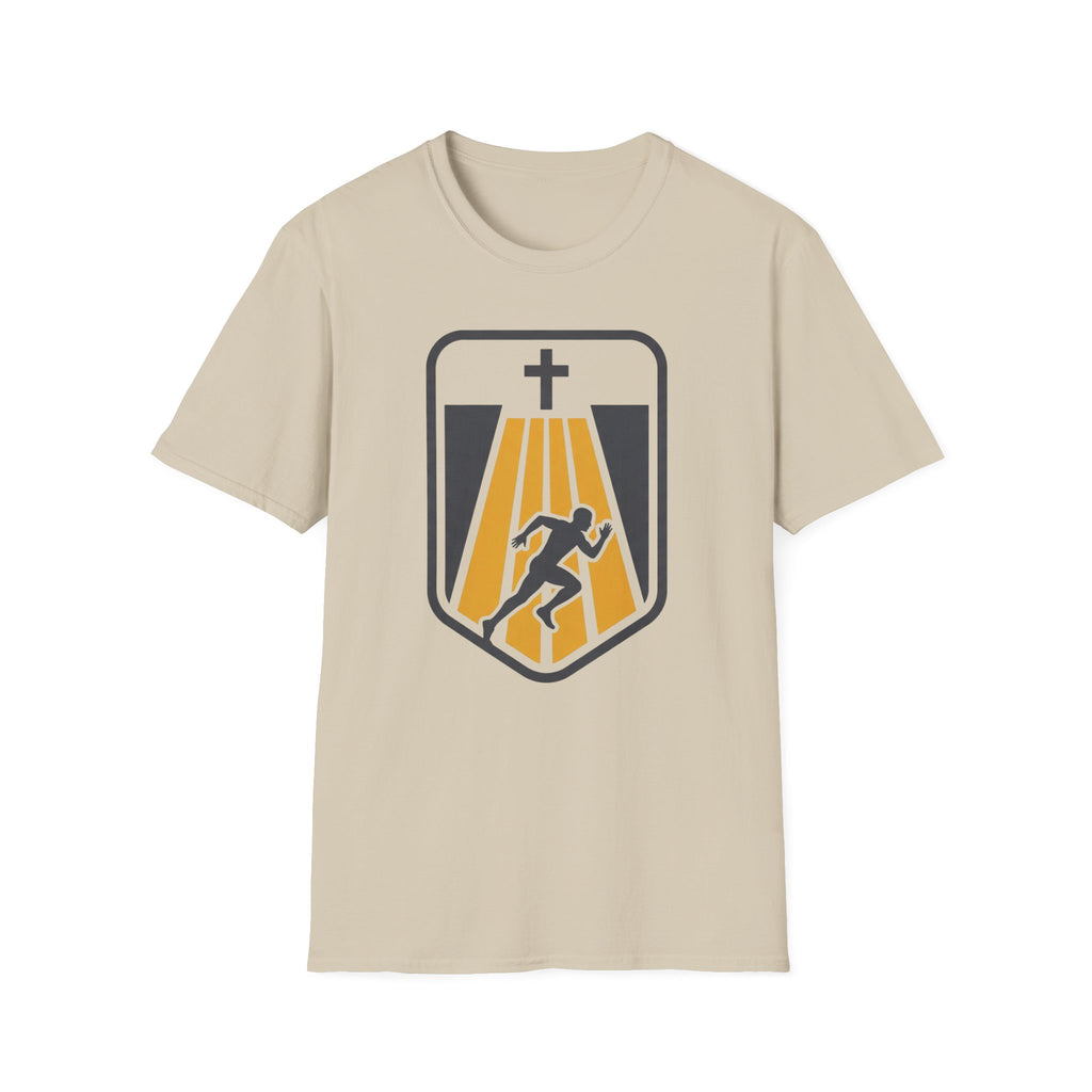 Faithful Start Christian Runner T-Shirt (Male)
