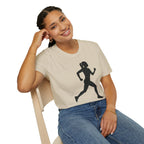 Just Run, Girl Christian Runner T-Shirt