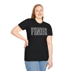 FINISH Running Christian Runner T-Shirt (Black)