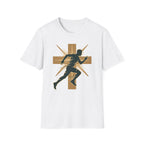 Cross Running Man Christian Runner T-Shirt