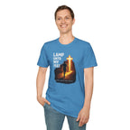 Lamp Unto My Feet - Light Unto My Path Christian Runner T-Shirt (Male)