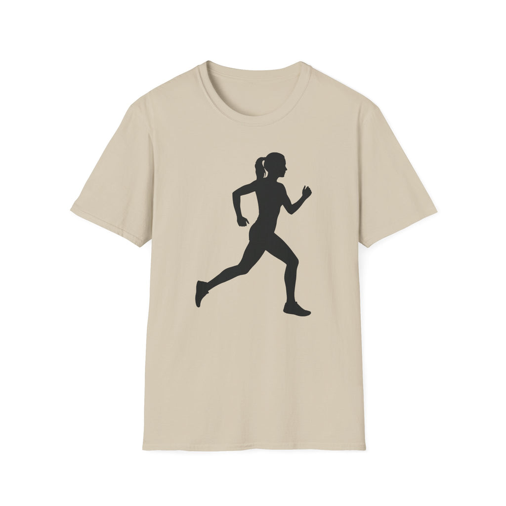 Just Run, Girl Christian Runner T-Shirt