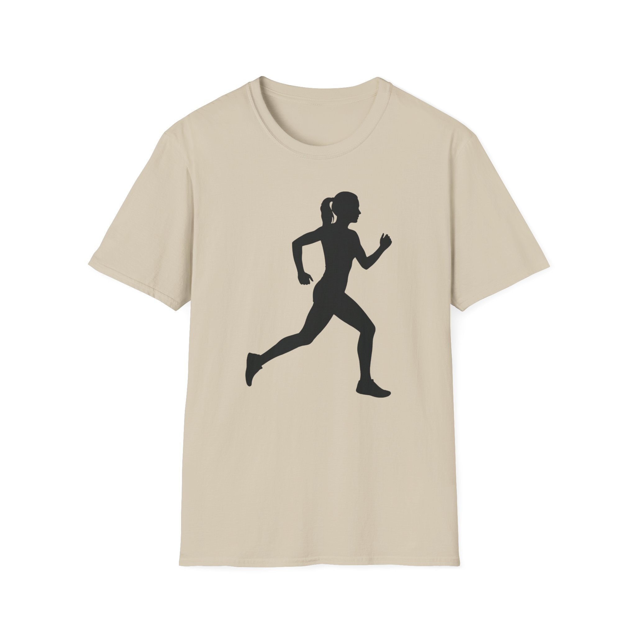 Just Run, Girl Christian Runner T-Shirt
