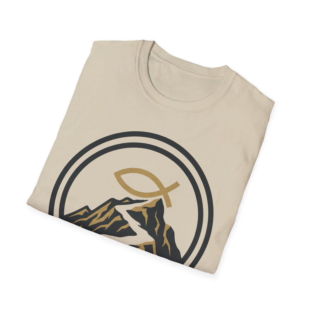 Trail Endurance Mountain Ichthys Christian Runner T-Shirt
