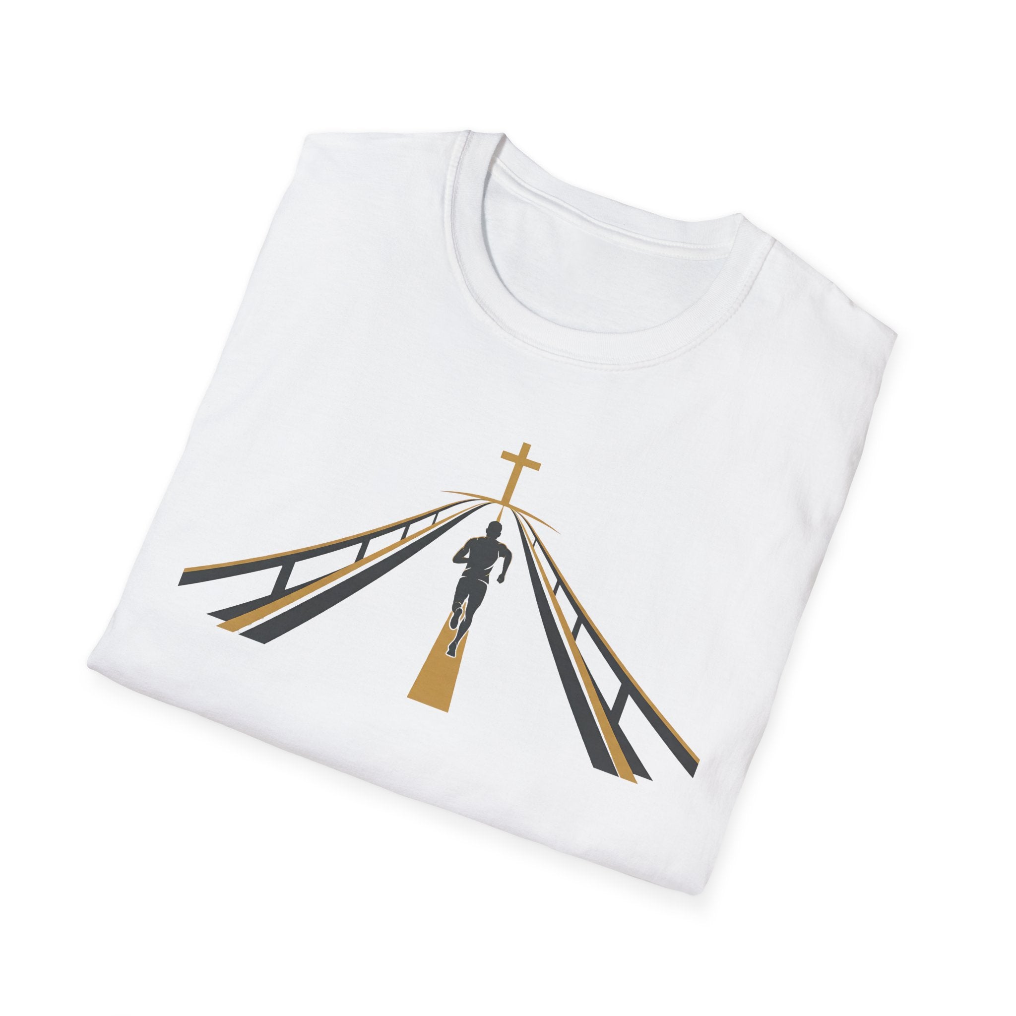 Bridge Of Faith Christian Runner T-Shirt