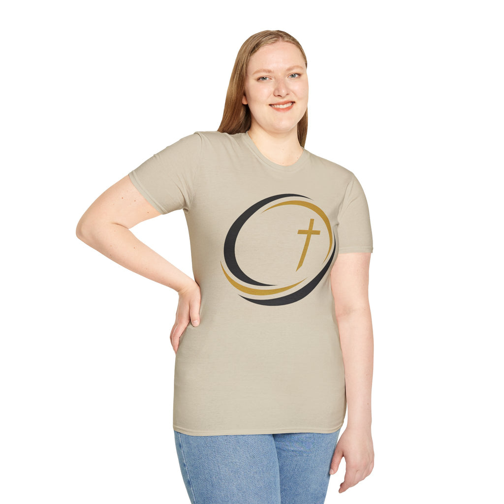 Halo Track Cross Christian Runner T-Shirt