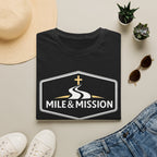 Mile & Mission Logo Christian Runner T-Shirt