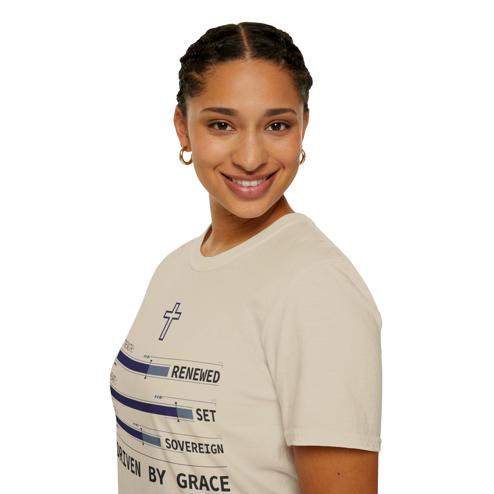 Driven by Grace Christian Runner T-Shirt