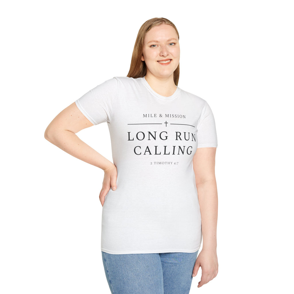 Long Run Calling Christian Runner T-Shirt