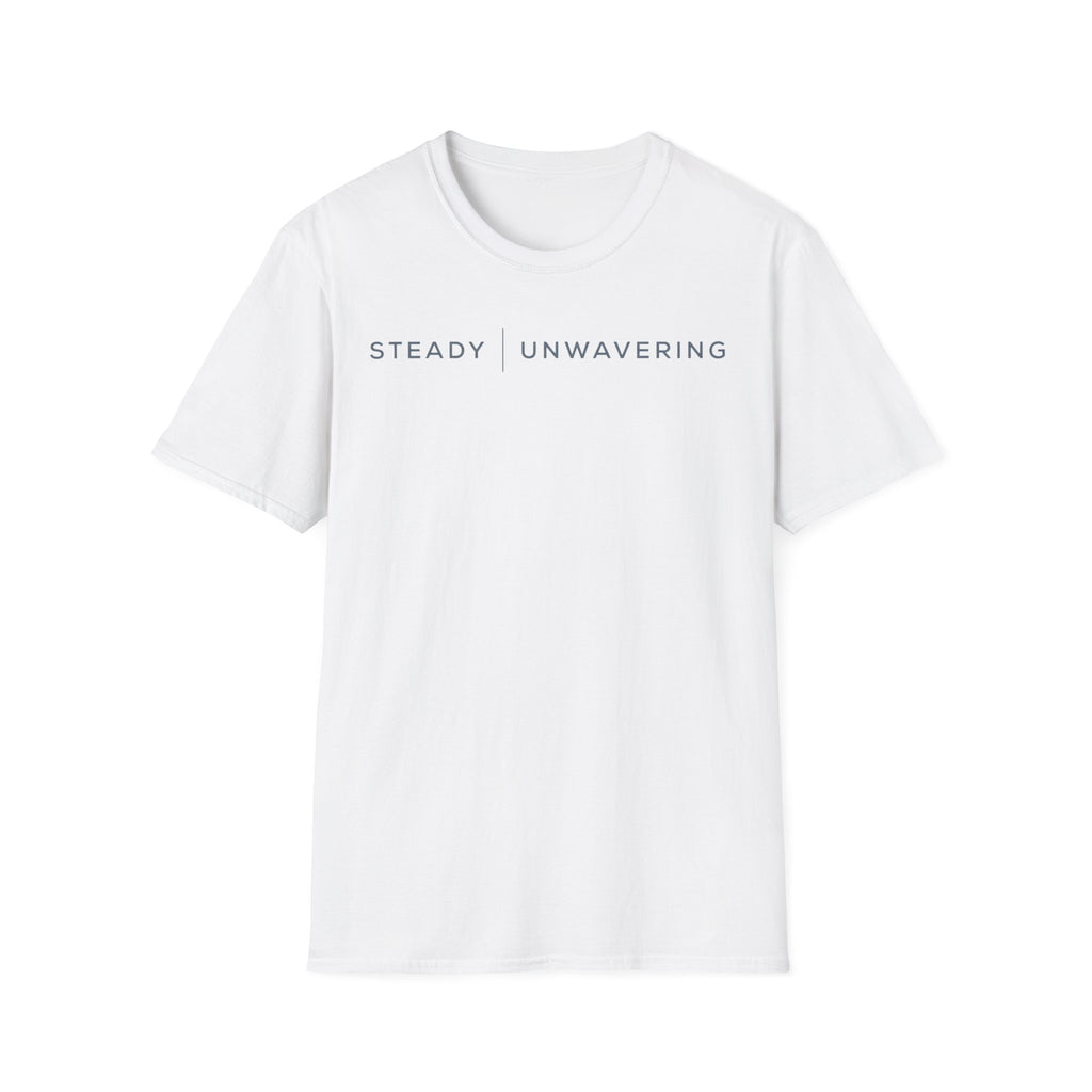 Steady Unwavering Christian Runner T-Shirt
