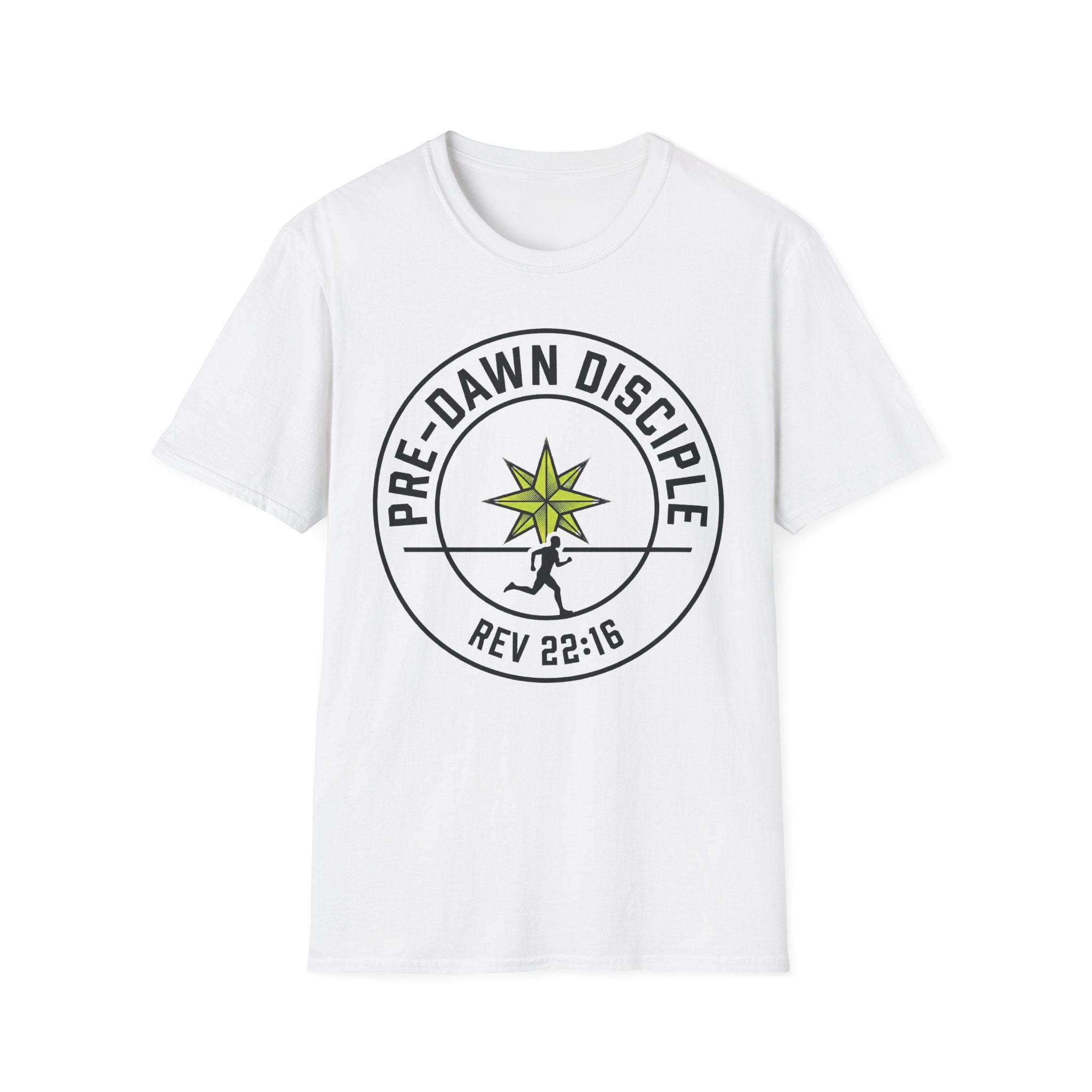 Pre-Dawn Discipline - Rev 22:16 Christian Runner T-Shirt