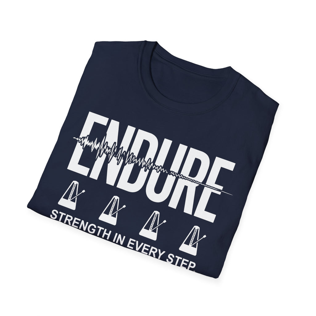 Endure: Strength in Every Step Christian Runner T-Shirt