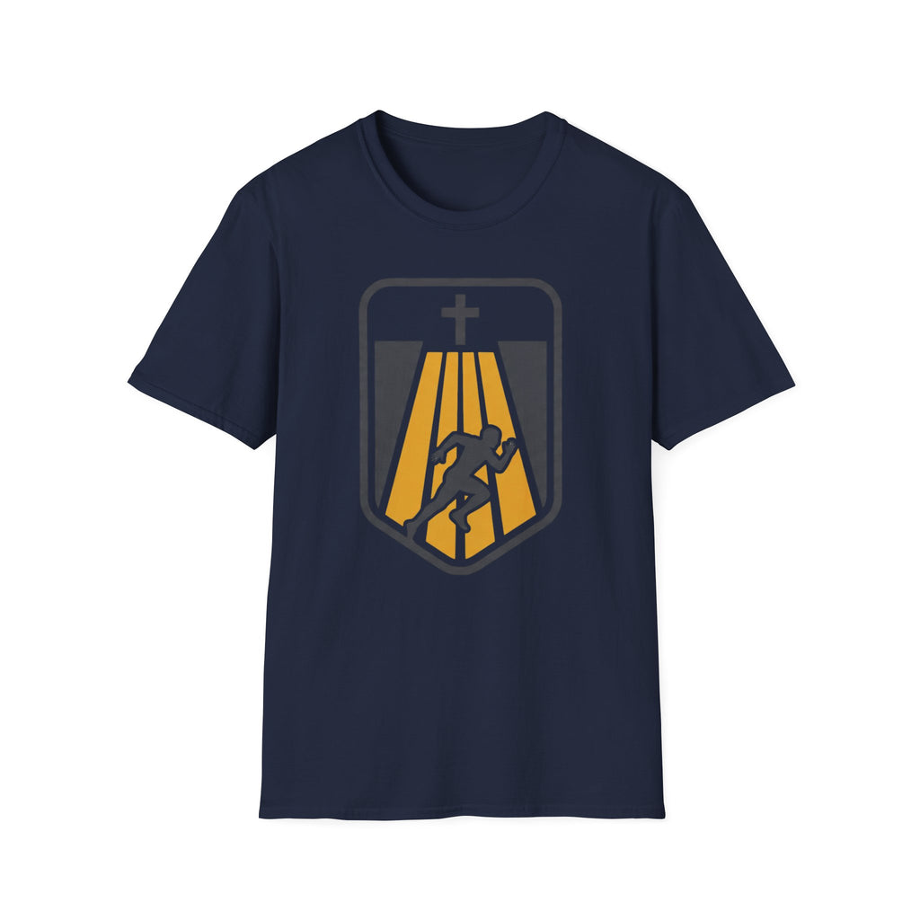 Faithful Start Christian Runner T-Shirt (Male)