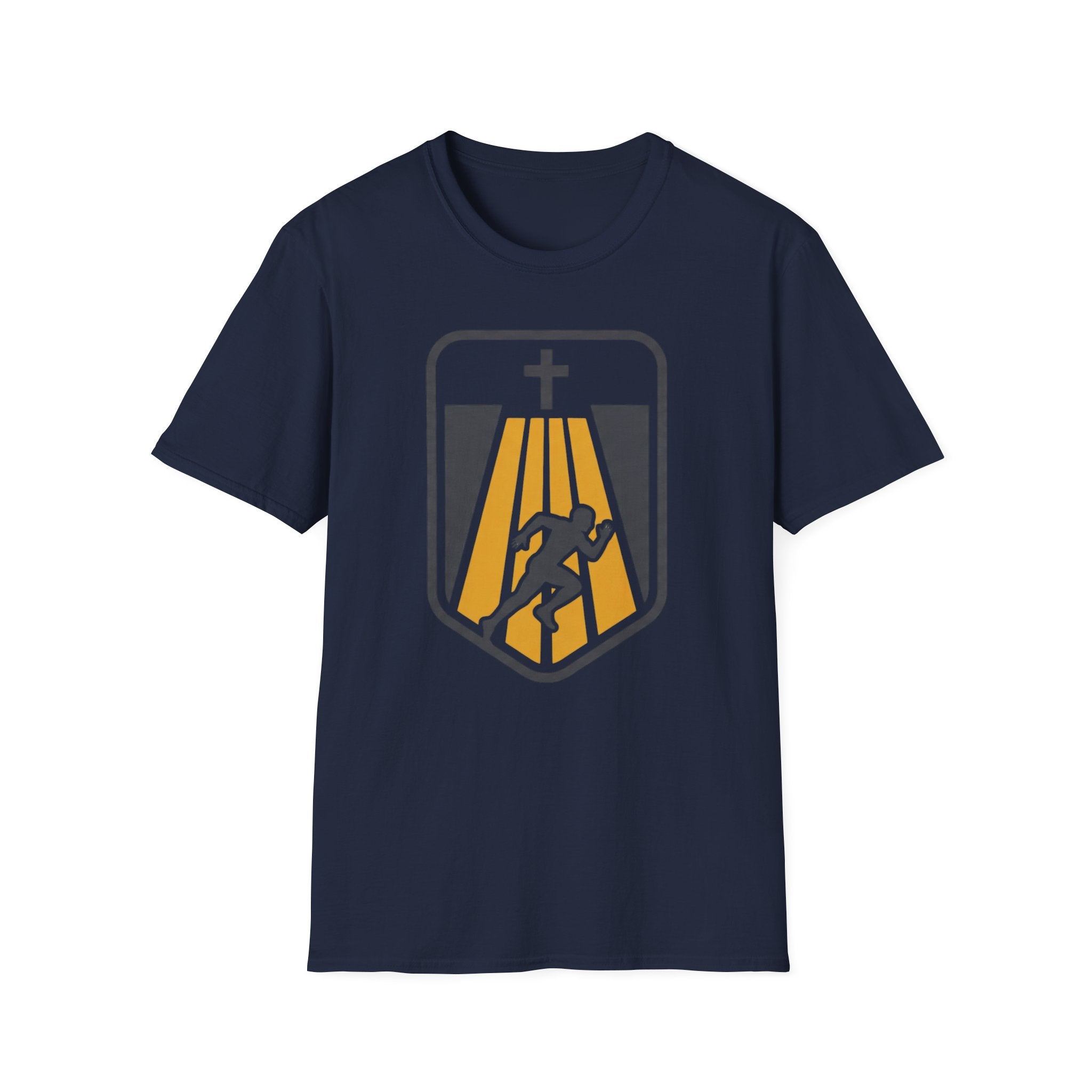 Faithful Start Christian Runner T-Shirt (Male)