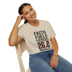 26.2 Faith Fuels Performance Christian Runner T-Shirt