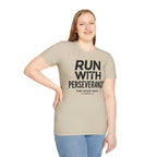 Run With Perseverance Christian Runner T-Shirt
