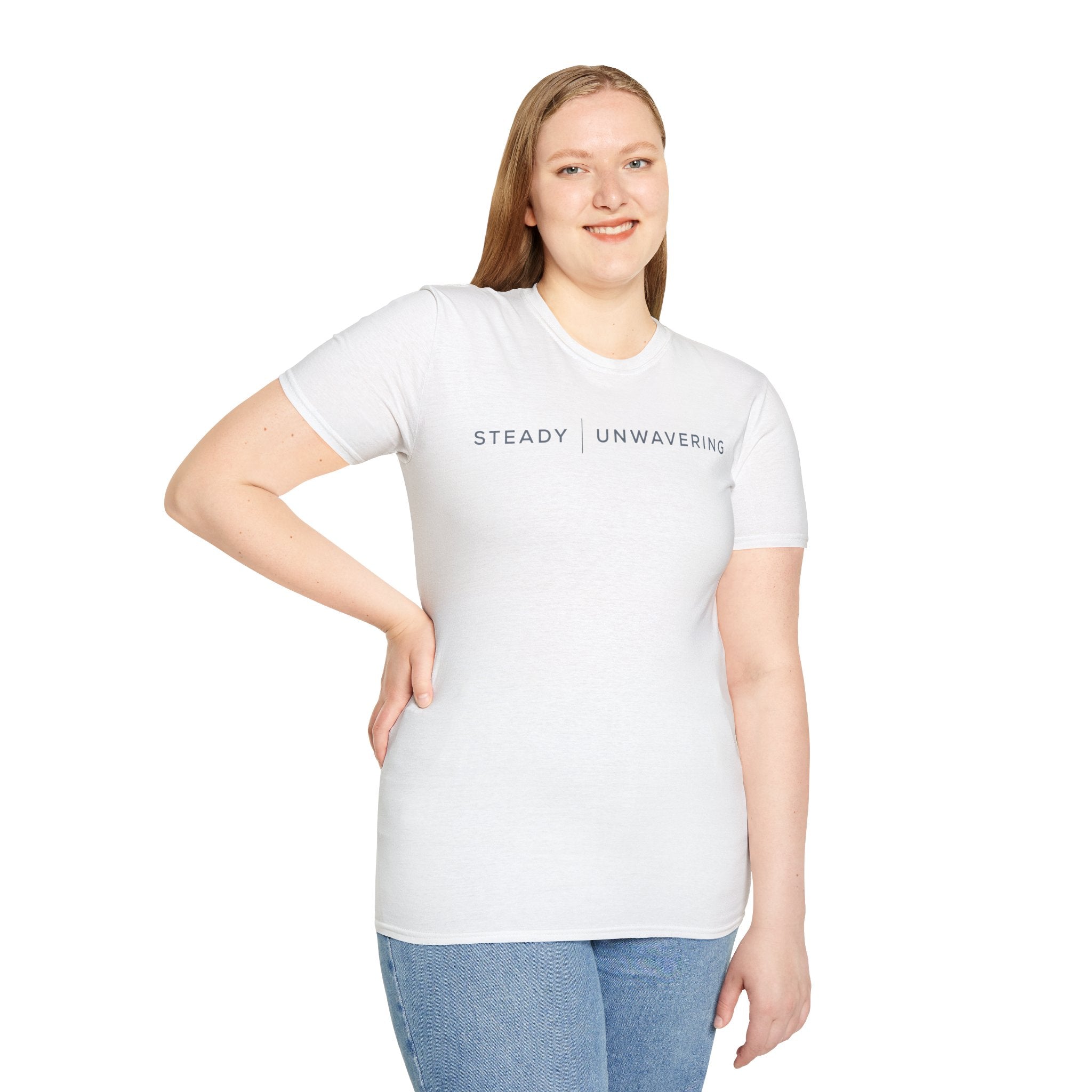 Steady Unwavering Christian Runner T-Shirt