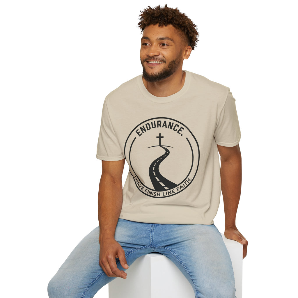 Endurance - I Have Finish Line Faith Christian Runner T-Shirt