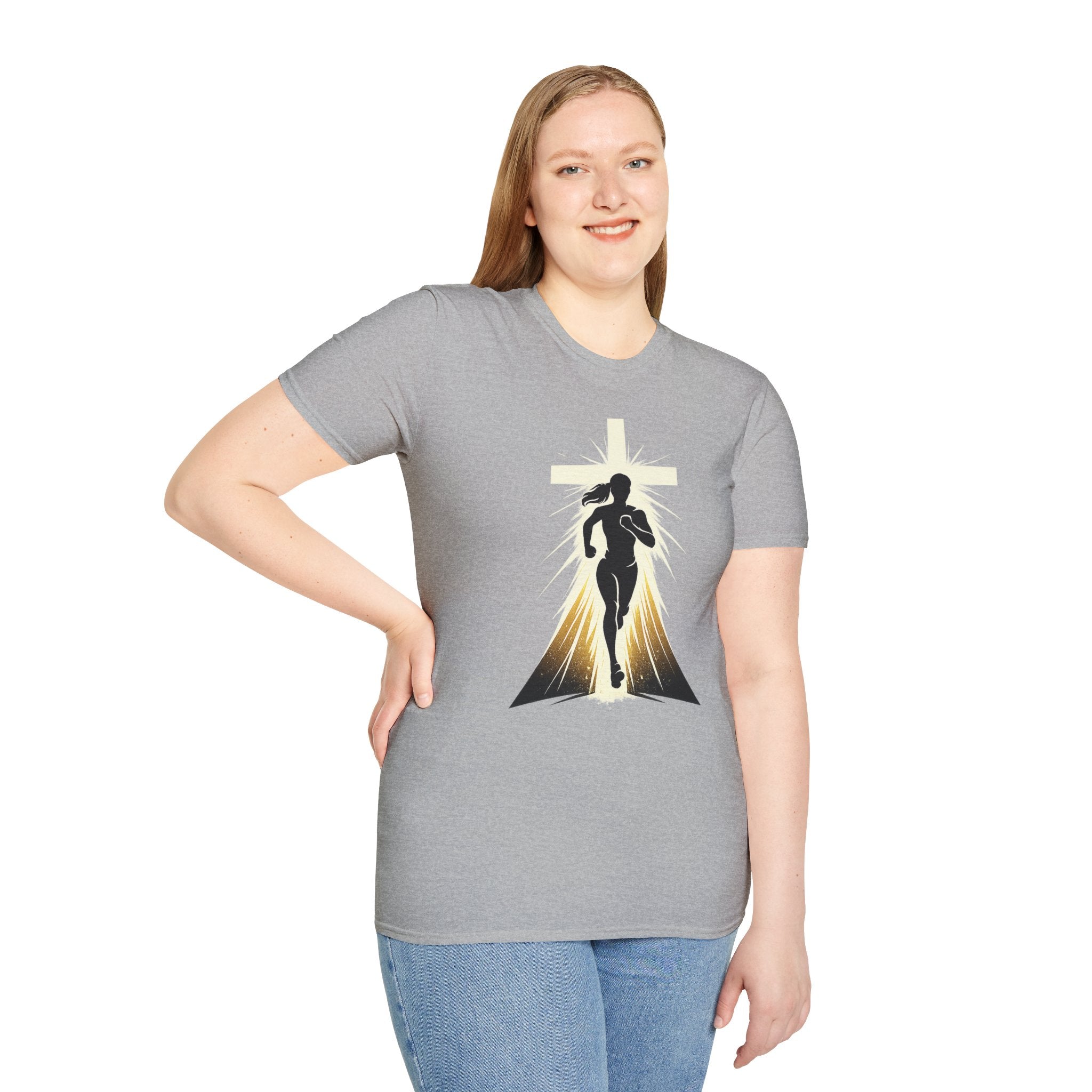 Guided Steps Christian Runner T-Shirt (Female)