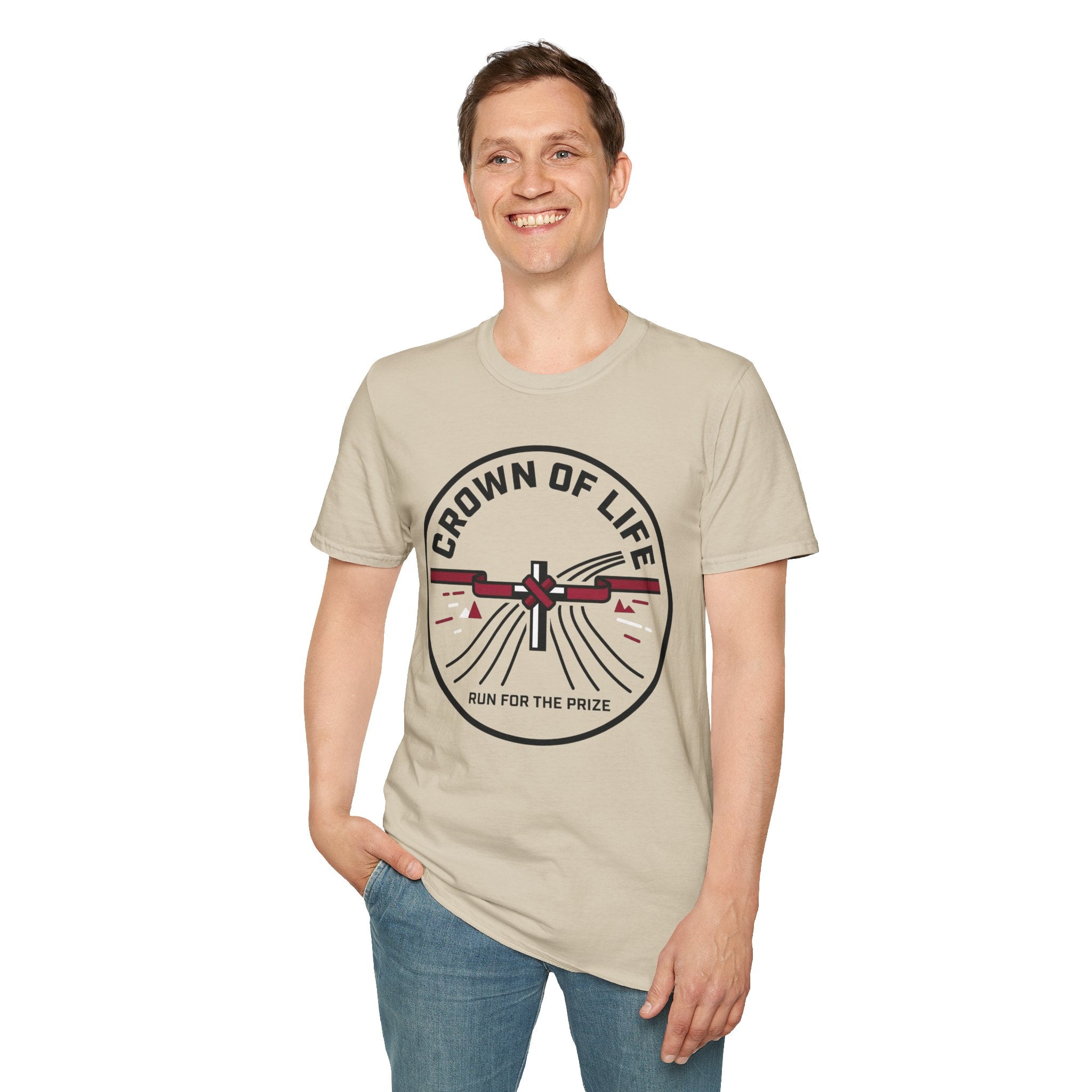 Crown of Life Christian Runner T-Shirt