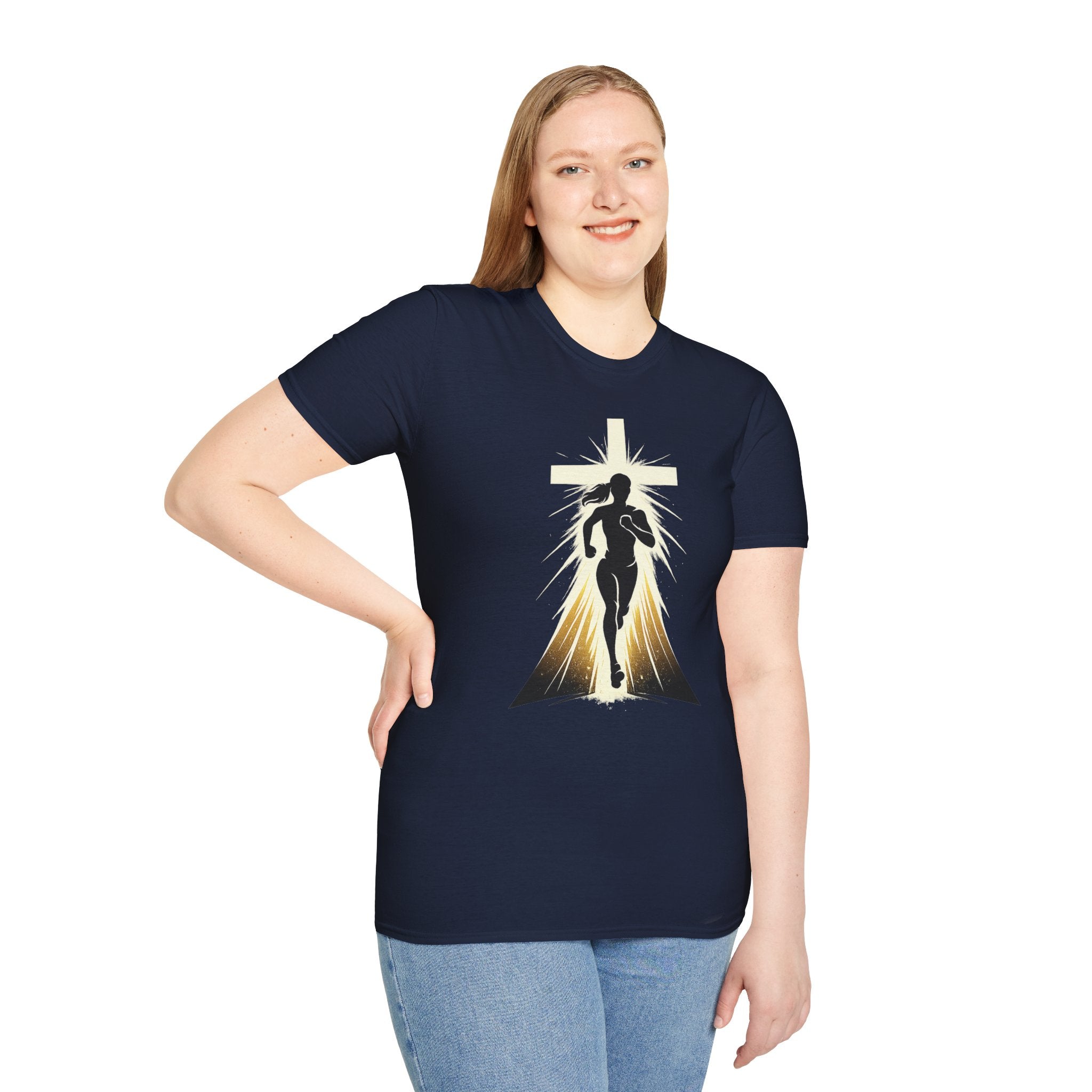 Guided Steps Christian Runner T-Shirt (Female)